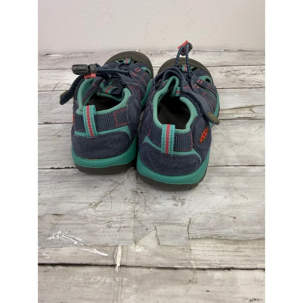 Keen Newport H2 Waterproof Sandals Blue Teal Pink Kids Size 4 Big Kid 1018315